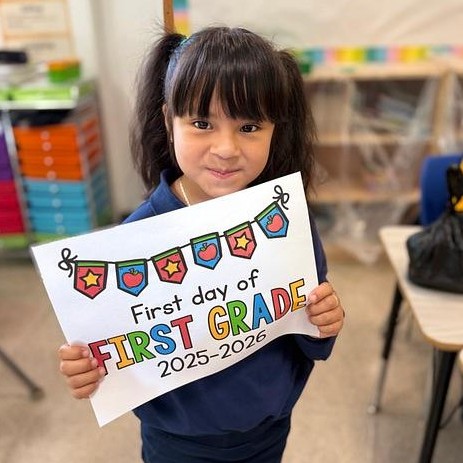 First Day of First Grade 1